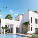 Nuevos casas con piscina en Torrevieja