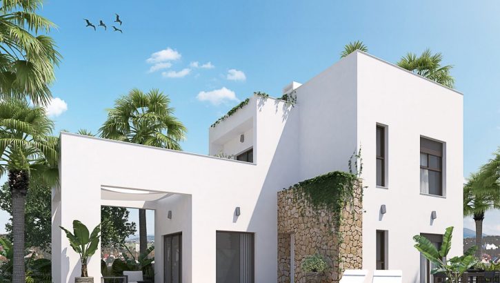 Nuevos casas con piscina en Torrevieja