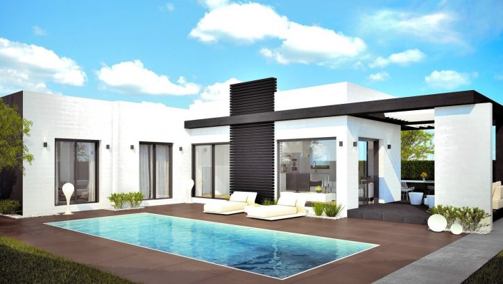 New built villas with pool in Denia Costa Blanca