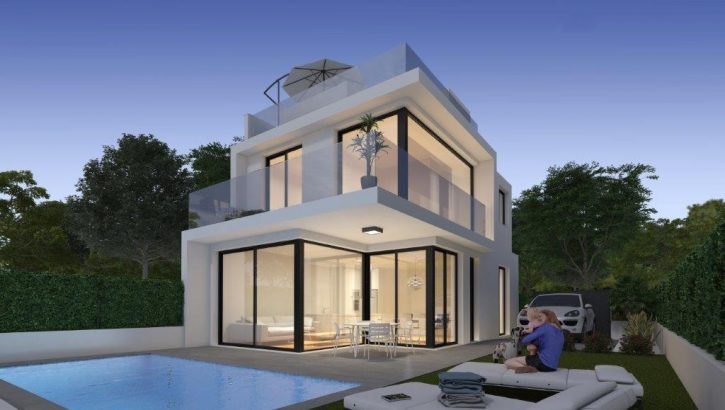 Villa’s aan de golfbaan Orihulea Costa Blanca