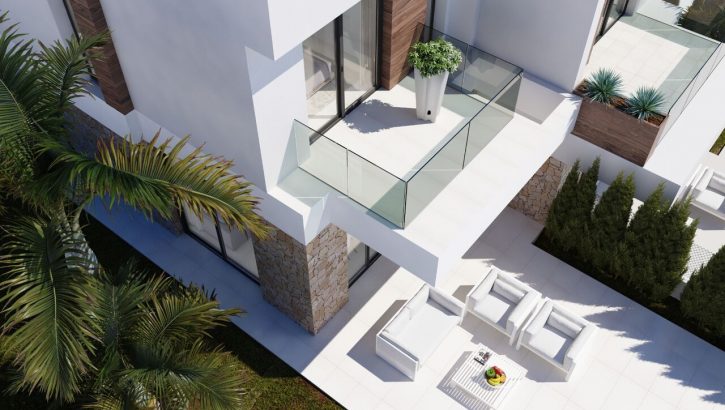 Semi-detached houses in Benidorm Costa Blanca