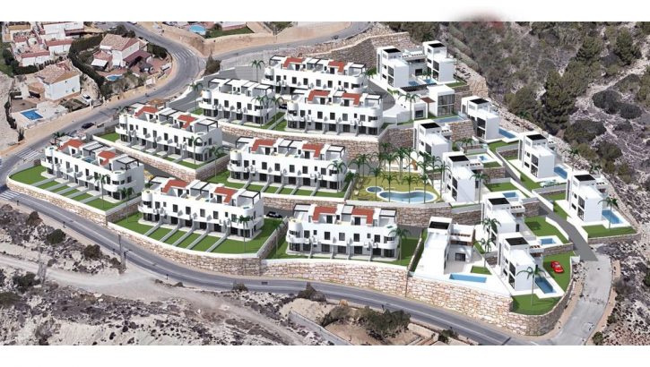 New built villas in Finestrat Costa Blanca