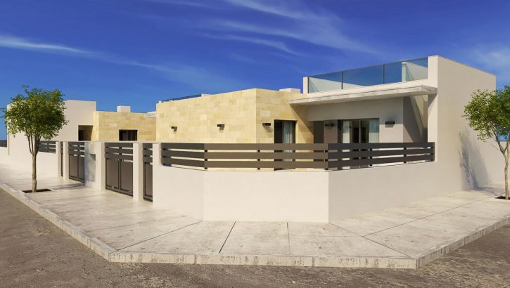 Nouvelles maisons avec piscine à Daya Vieja Costa Blanca