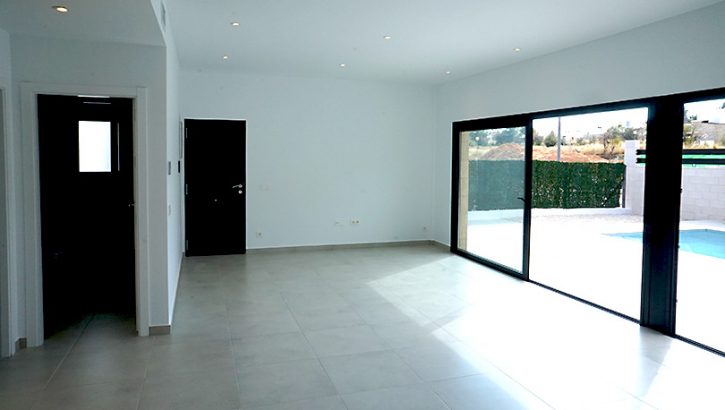 New construction villa with pool in Polop Costa Blanca