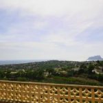 Large house with sea view in Moraira Costa Blanca