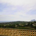 Grande maison avec vue sur la mer à Moraira Costa Blanca