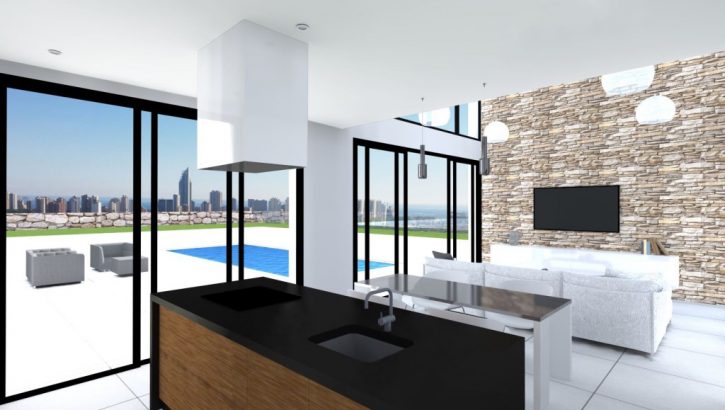 New built villas in Finestrat Costa Blanca