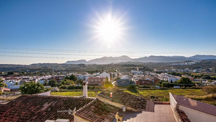 Finca met zeezicht in Teulada Costa Blanca