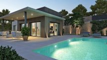 Modern villa with pool in Pedregeur Costa Blanca