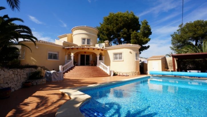 Spaanse villa in Benissa Costa Blanca