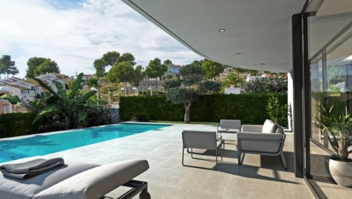 Villa with pool in Moraira Costa Blanca