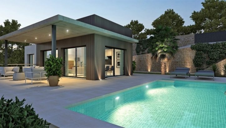 Modern villa with pool in Pedregeur Costa Blanca