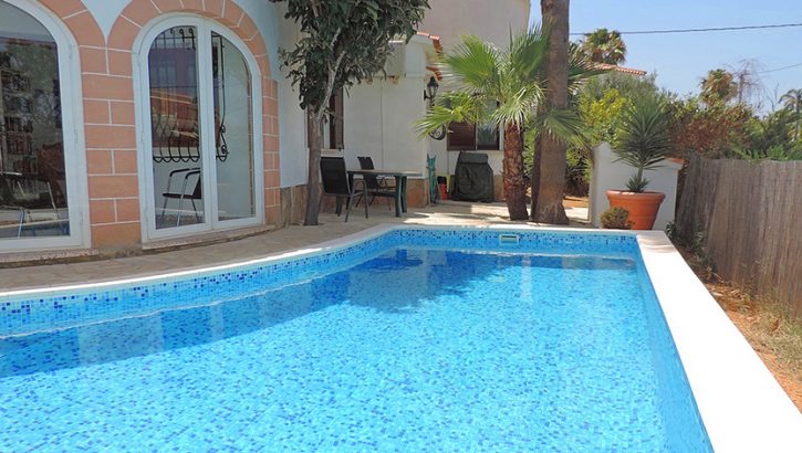 House with sea view only 1km from Denia Costa Blanca