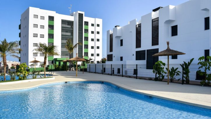 Apartamentos en Mil Palmeras Costa Blanca