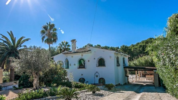 Traditionelle Villa in Benissa Costa Blanca