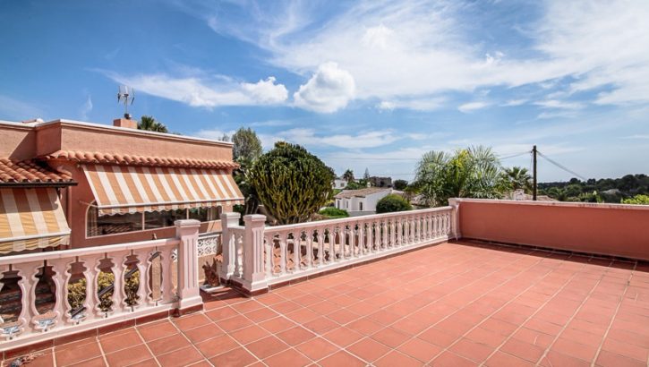 Villa mit Meerblick in Moraira Costa Blanca